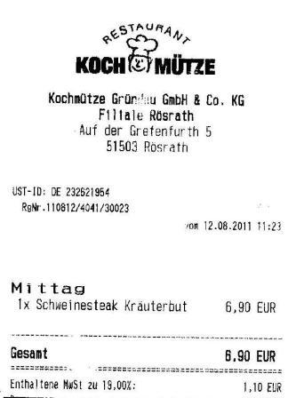 dfgd Hffner Kochmtze Restaurant